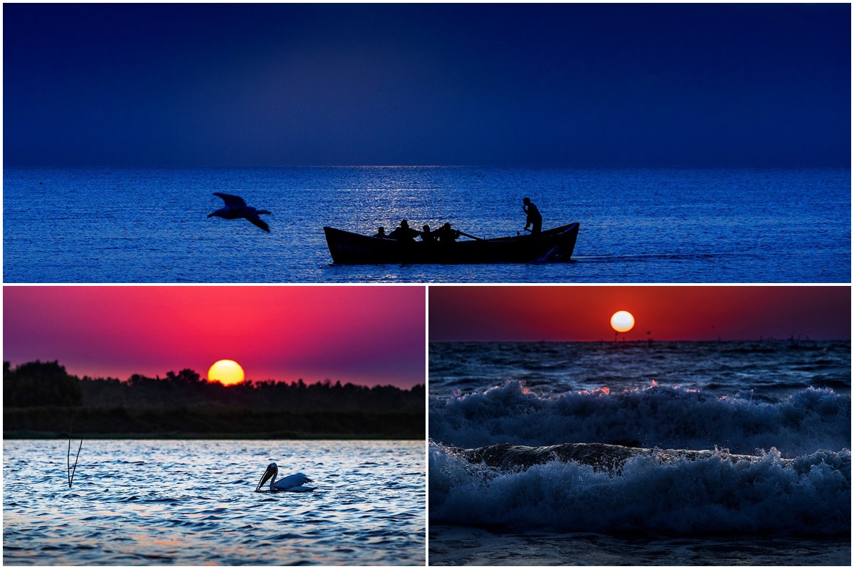 Marea Neagră | Delta Dunării | Seara și noaptea